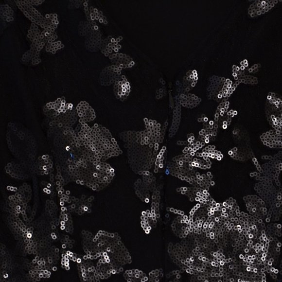 Adrianna Pappell Sequined Mesh Dress NWT - Picture 4 of 6